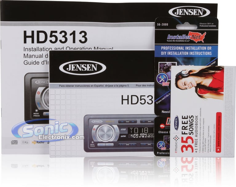 Jensen HD5313 Image 8