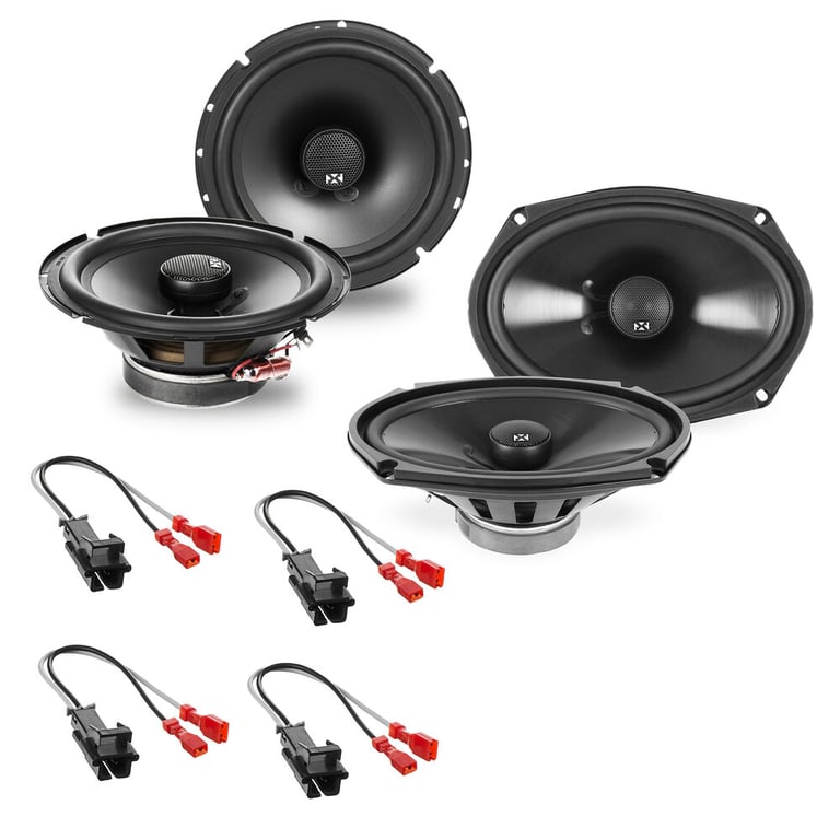 NVX Complete N-Series Speaker Upgrade Kit for 2004-2007 Chevy Malibu Image 1