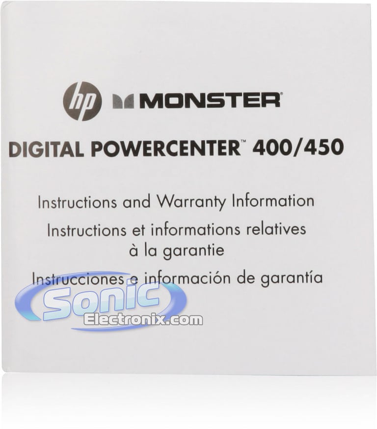 Monster Cable Digital PowerCenter (HPM MDP 450 ES) Image 5