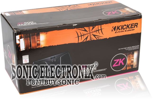 Kicker zKICK 08ZK500 / ZK500 Zune Speaker Dock Image 8