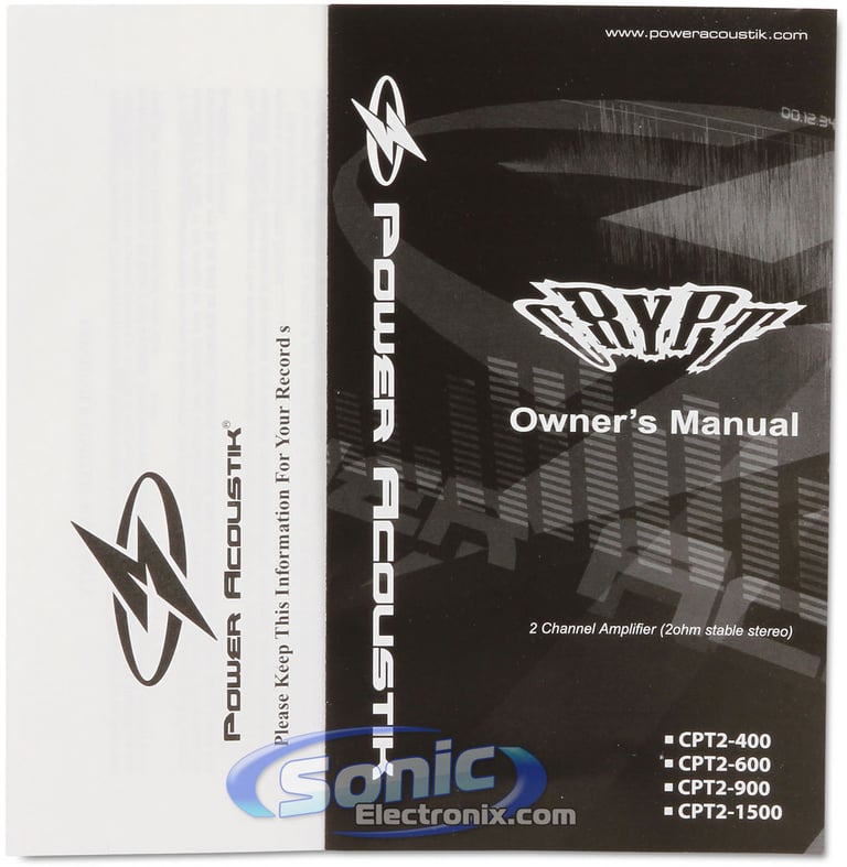 Power Acoustik CPT2-1500 Image 5