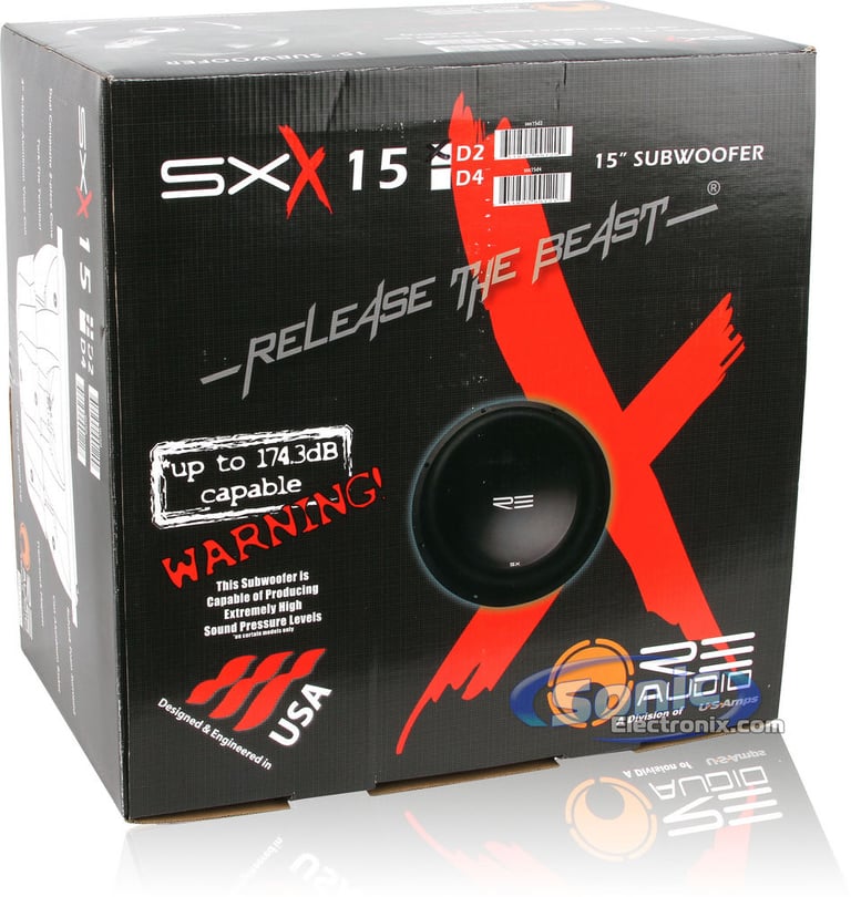 RE Audio SXX15D4 Refurbished Image 9