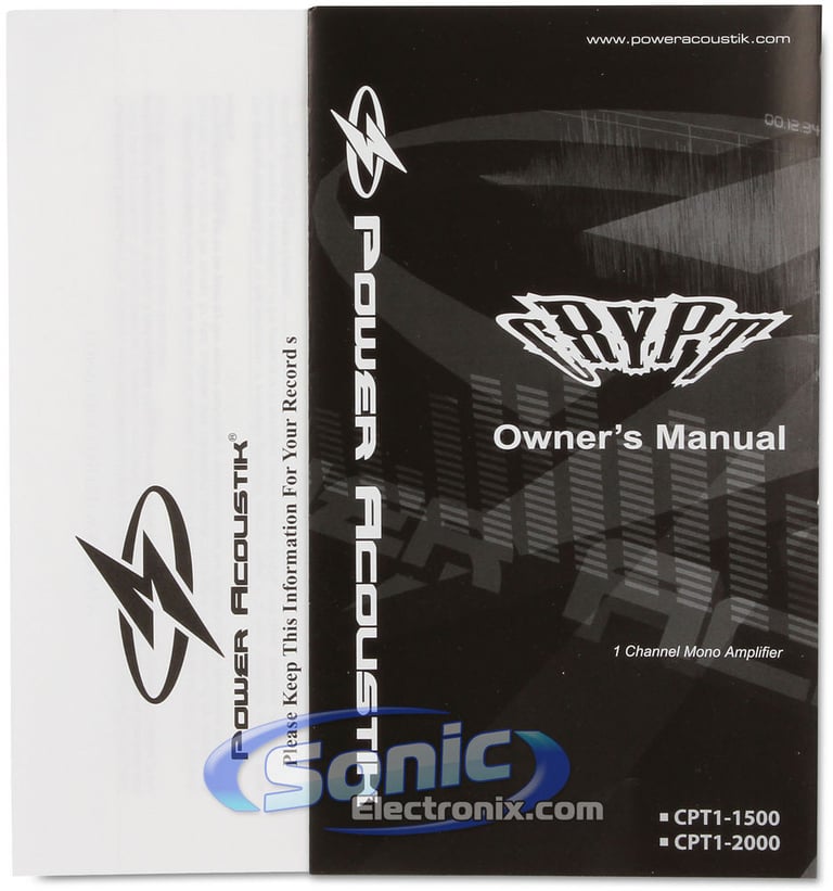 Power Acoustik CPT1-2000 Image 7
