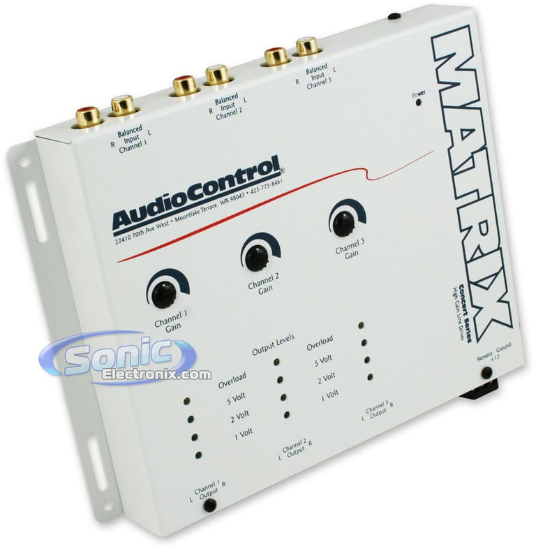 Open Box AudioControl Matrix (WHITE) Image 1