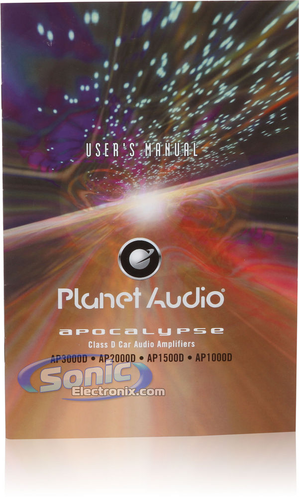 Planet Audio AP3000D Image 6