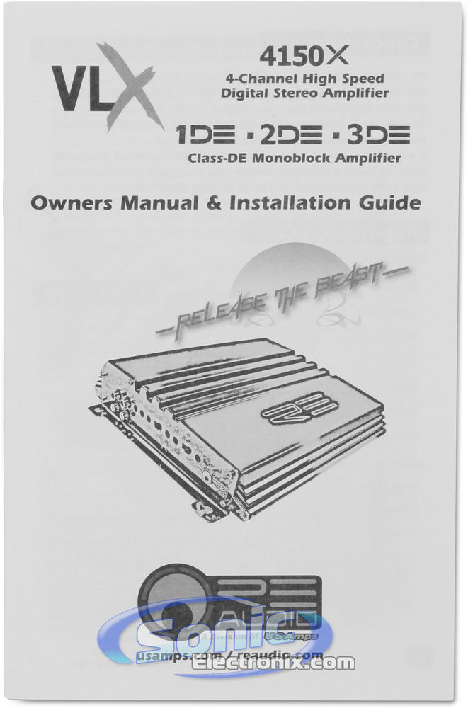 RE Audio VLX 4150X Image 5