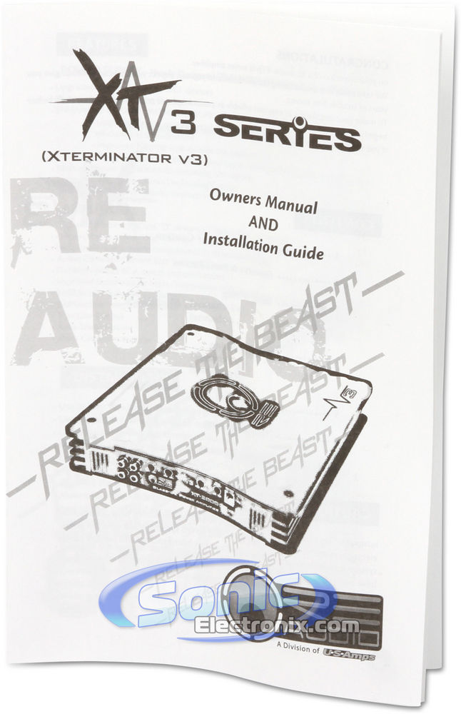 RE Audio XT-800.2V3 Factory Refurbished Image 5