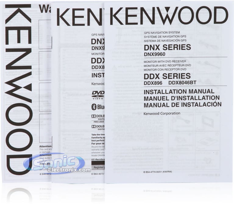 Kenwood eXcelon DDX896 (DDX-896) Image 11