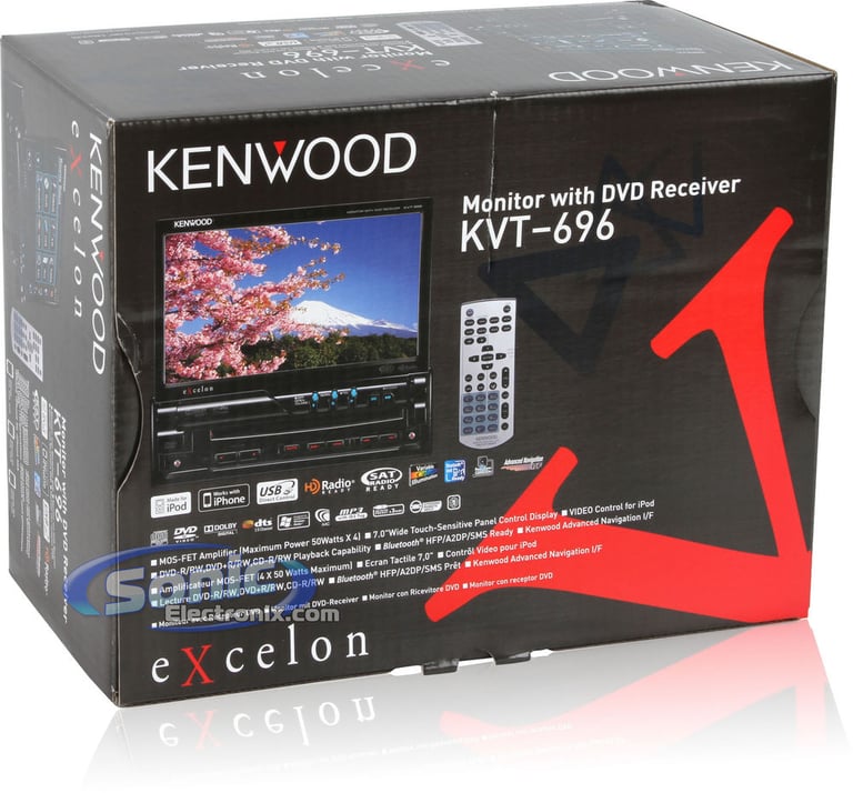 Kenwood eXcelon KVT-696 Image 9