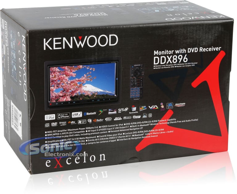 Kenwood eXcelon DDX896 (DDX-896) Image 12