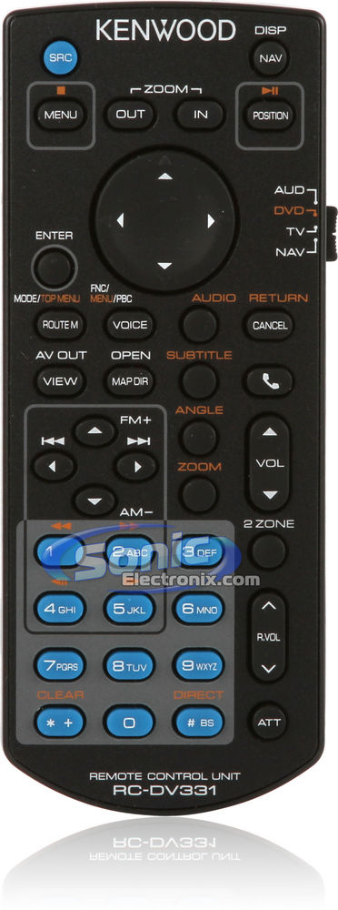 Kenwood eXcelon DDX896 (DDX-896) Image 5