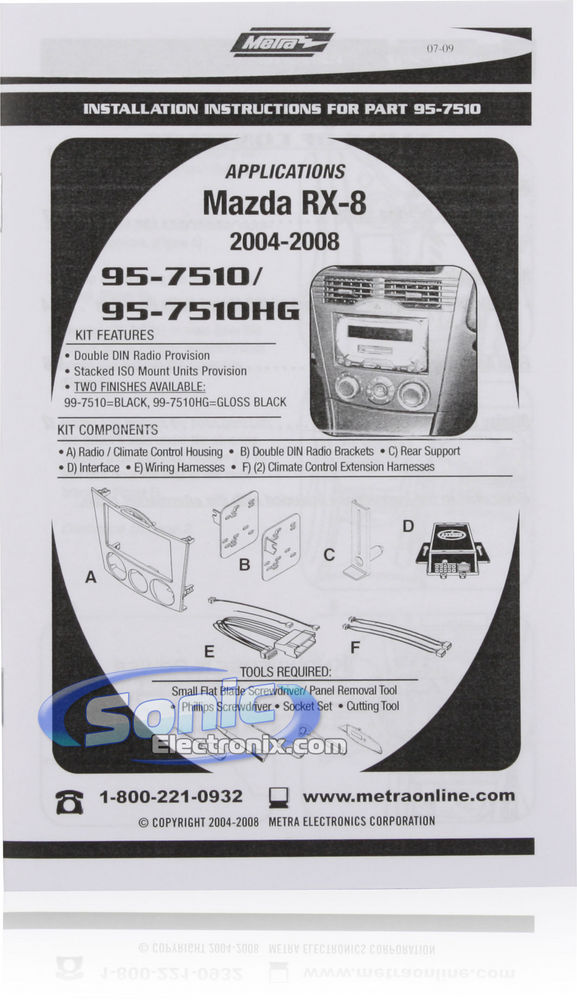 Metra 95-7510 Dash Kit Image 4