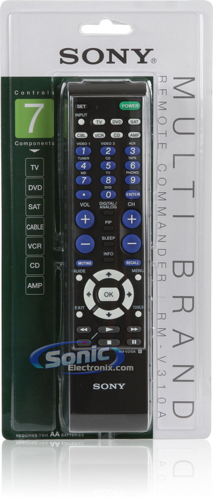 Sony RM-V310A (Black) Image 2