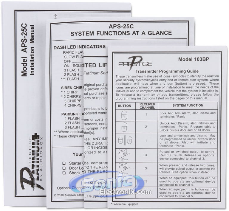 Prestige APS25C by Audiovox Image 8