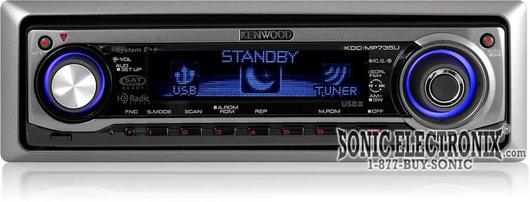 Kenwood KDC-MP735U Image 2