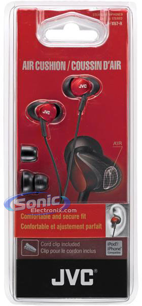 JVC HA-FX67-R (Red) Image 2
