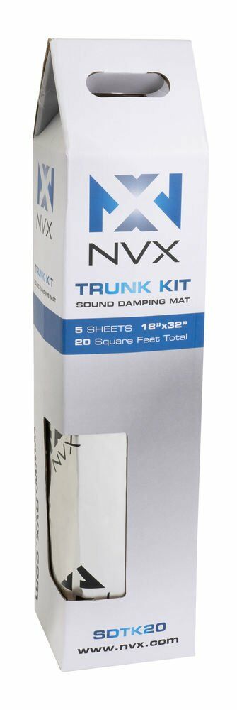 Atrend 12SQL 12" Closure+ NVX Sound Damping Trunk Kit Image 11