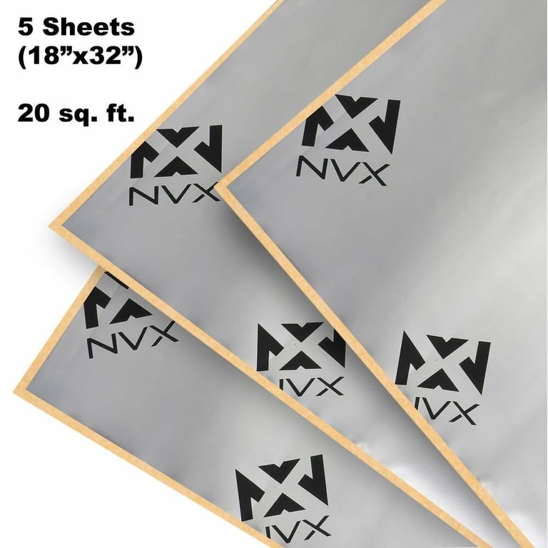 Atrend 12SQL 12" Closure+ NVX Sound Damping Trunk Kit Image 6