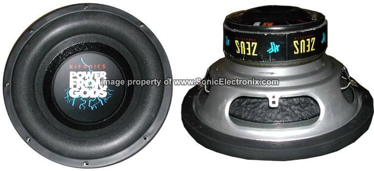 ** 2 OPEN-BOX LEFT, PRICED INDIVIDUALLY ** Hifonics W104 10" Image 1