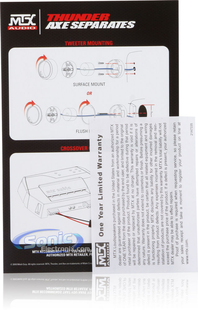 MTX Audio TX1-OPEN BOX Image 7