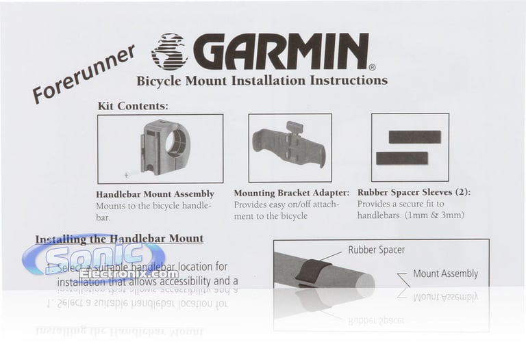 Garmin 010-10446-00 Handlebar Mount Bracket  Image 4