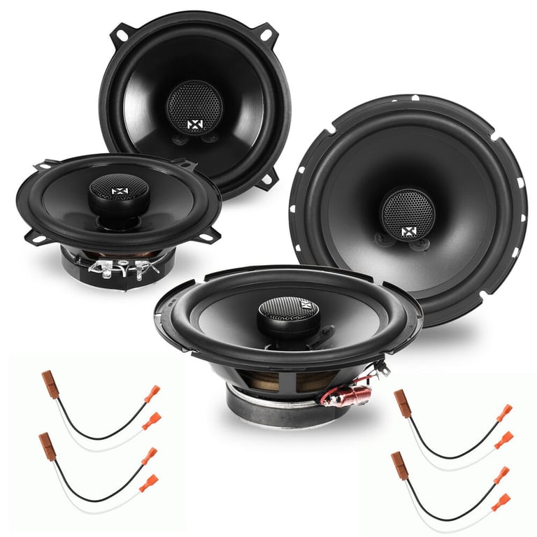 NVX Front N-Series Speaker Upgrade Kit for 1998-2004 Nissan Frontier Image 1