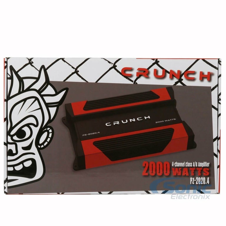 Crunch PD 2000.4 + Belva BAK44 Amp Package Image 16