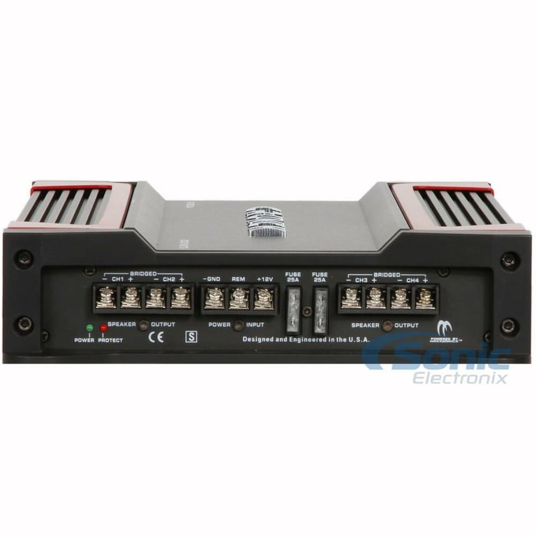 Crunch PD 2000.4 + Belva BAK44 Amp Package Image 17