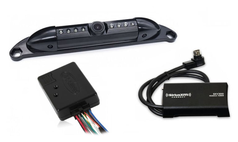 SiriusXM SXV300v1 + Belva Backup Camera + Steering Wheel Control Module Image 1