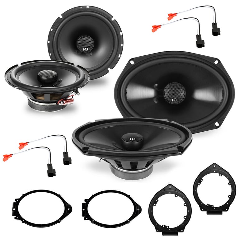 NVX Complete N-Series Speaker Upgrade Kit for 15-19 GMC Sierra Crew Cab Image 1