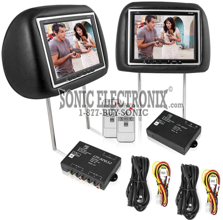 Power Acoustik HD-8BK (BLACK) Image 1