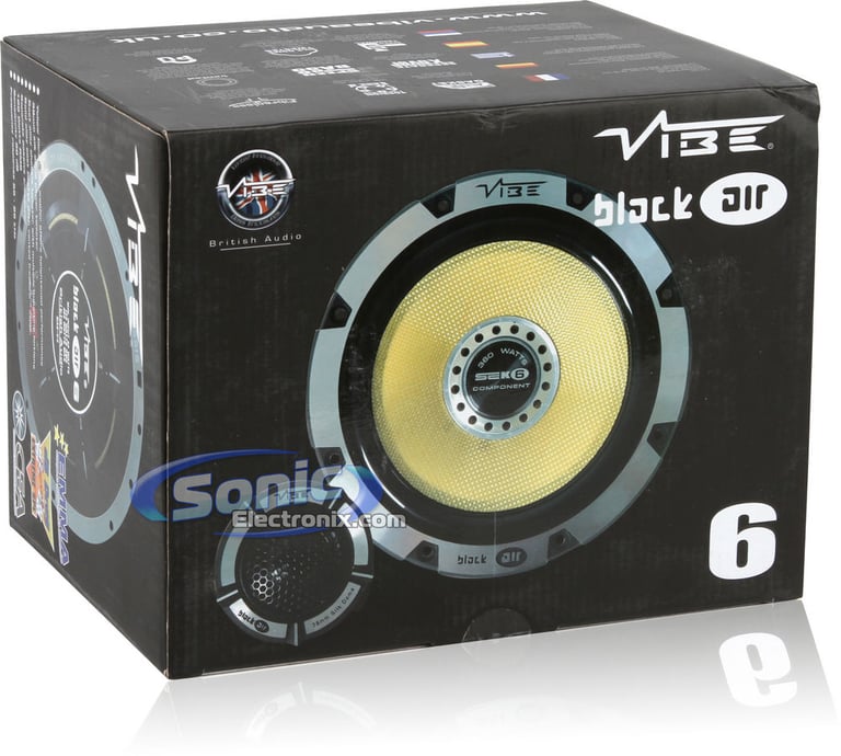 VIBE Audio Black Air 6 V1 (BA6-V1) R/B Image 16
