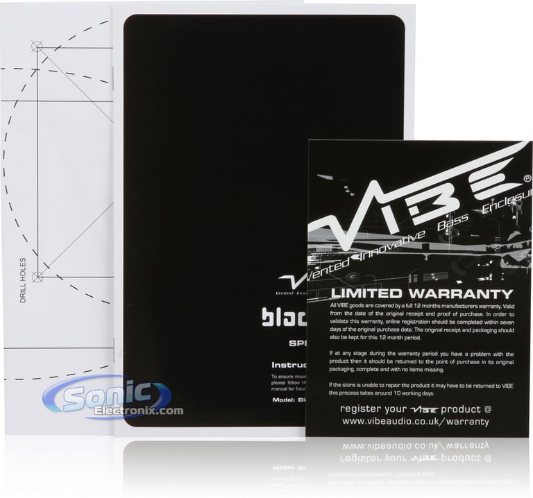 VIBE Audio Black Air 6 V1 (BA6-V1) R/B Image 15
