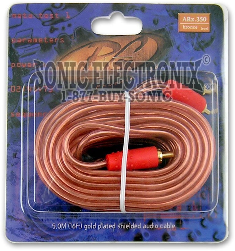 Phoenix Gold ARX350 16' (5M) RCA Cable Image 2