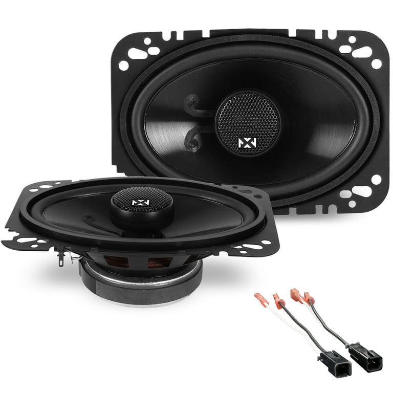 NVX Front N-Series Speaker Upgrade Kit for 1996-2005 Pontiac Grand AM Image 1