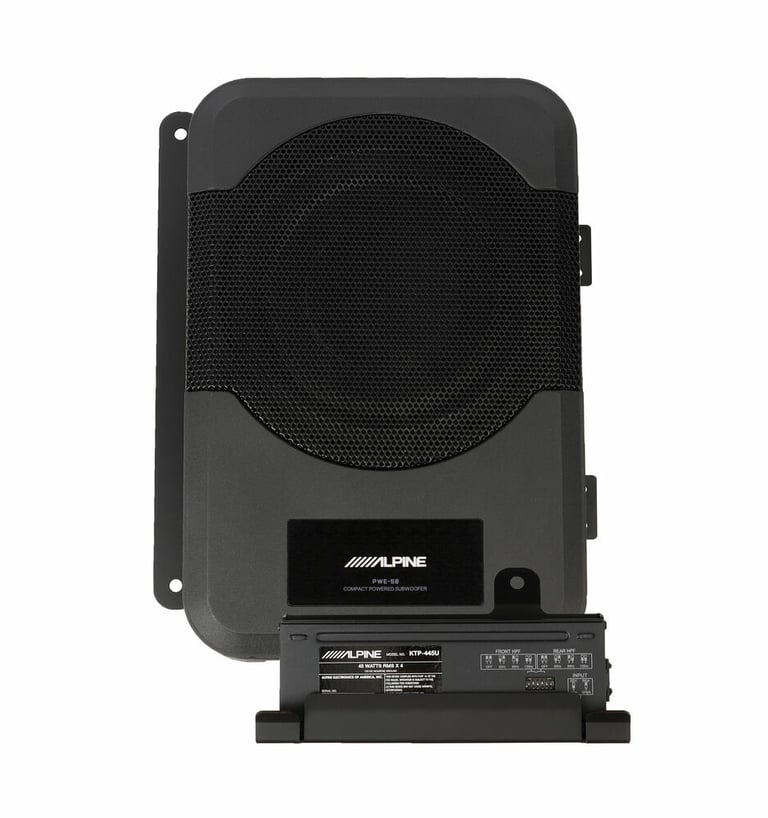 Alpine PSU300TCM Powered Subwoofer Enclosure (Open-box, Damaged Packaging) Image 3