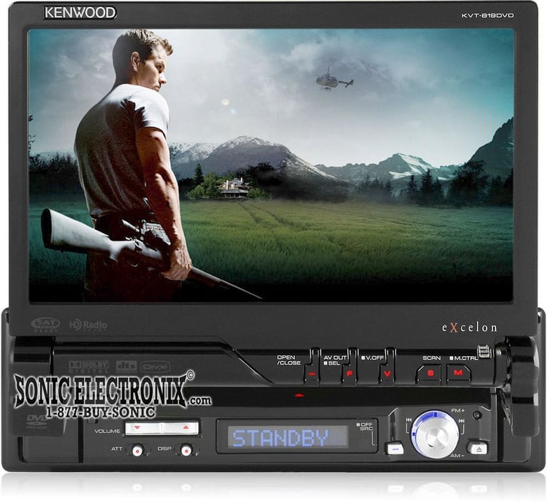Kenwood eXcelon KVT-819DVD Image 3