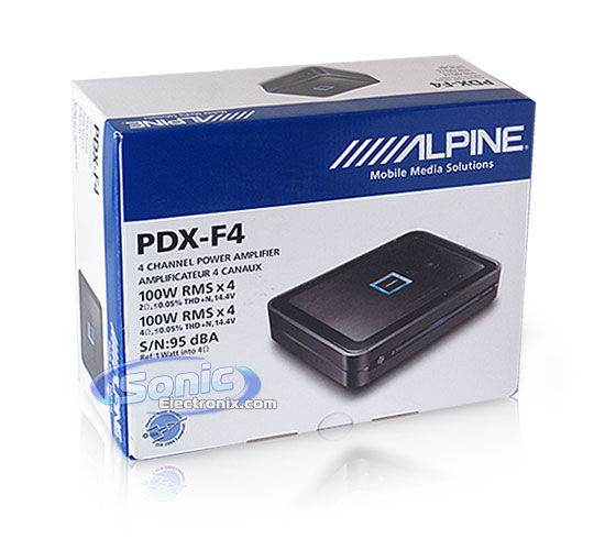 Alpine PDX-F4 R/B Image 4