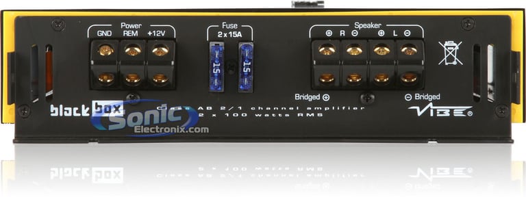 VIBE Audio Black Box Stereo 2 (BlackBS2-V1) Image 4