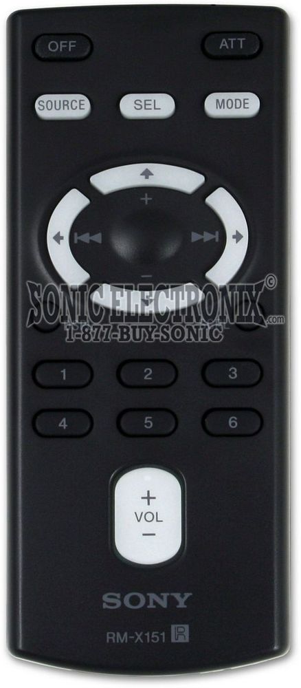 Sony CDX-GT805DX Image 5
