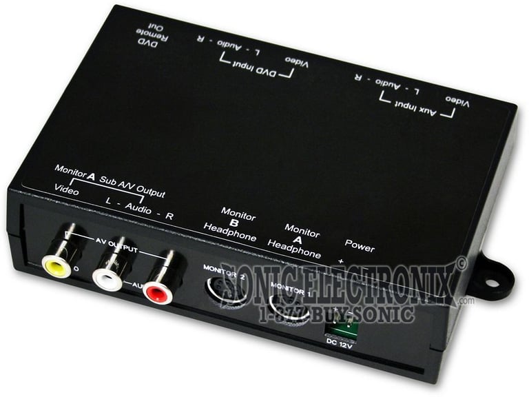 NESA Vision NS-65 -- DVD Receiver + 2 Touch Screen 6.5" LCD Image 6