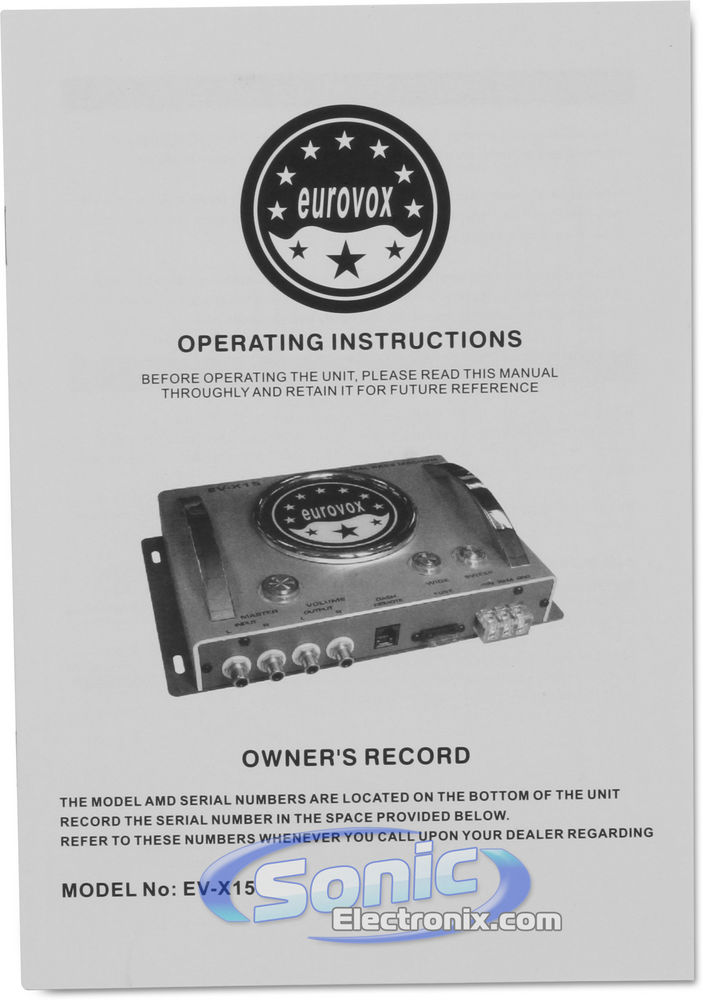 Eurovox EV-X15 Image 7