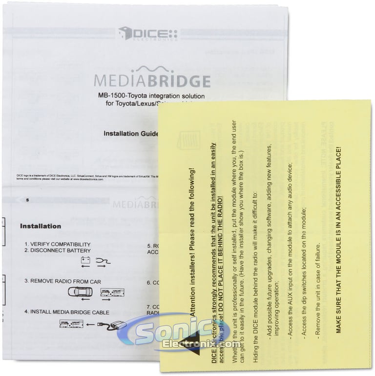 DICE Electronics MB1500TOY MediaBridge Image 9