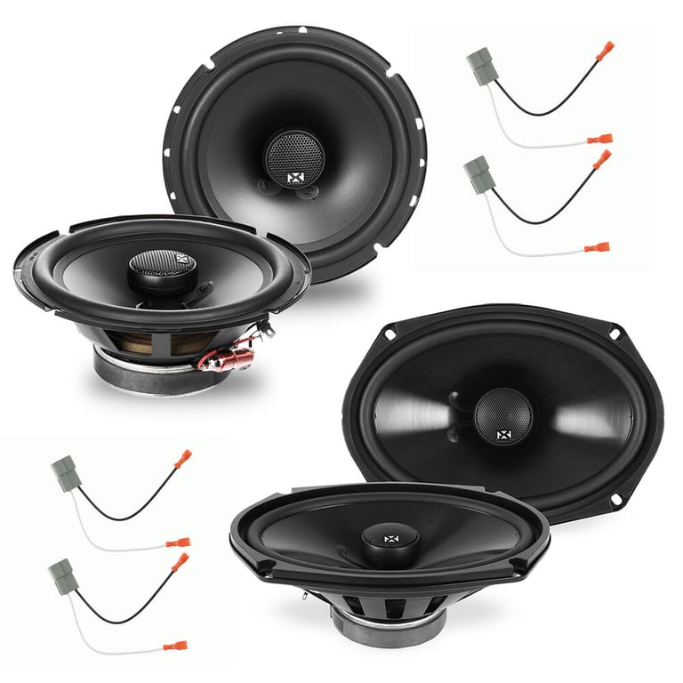 NVX Complete N-Series Speaker Upgrade Kit for 1995-2005 Mitsubishi Eclipse Image 1