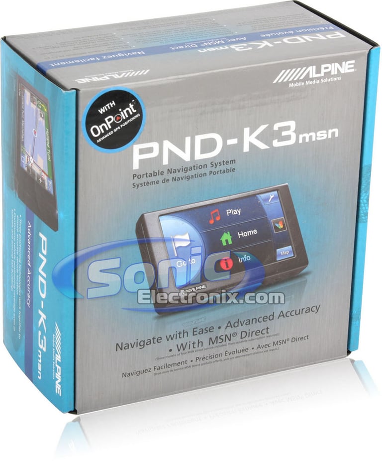 Alpine PND-K3msn (PND-K3 w/ MSN Traffic) Image 10