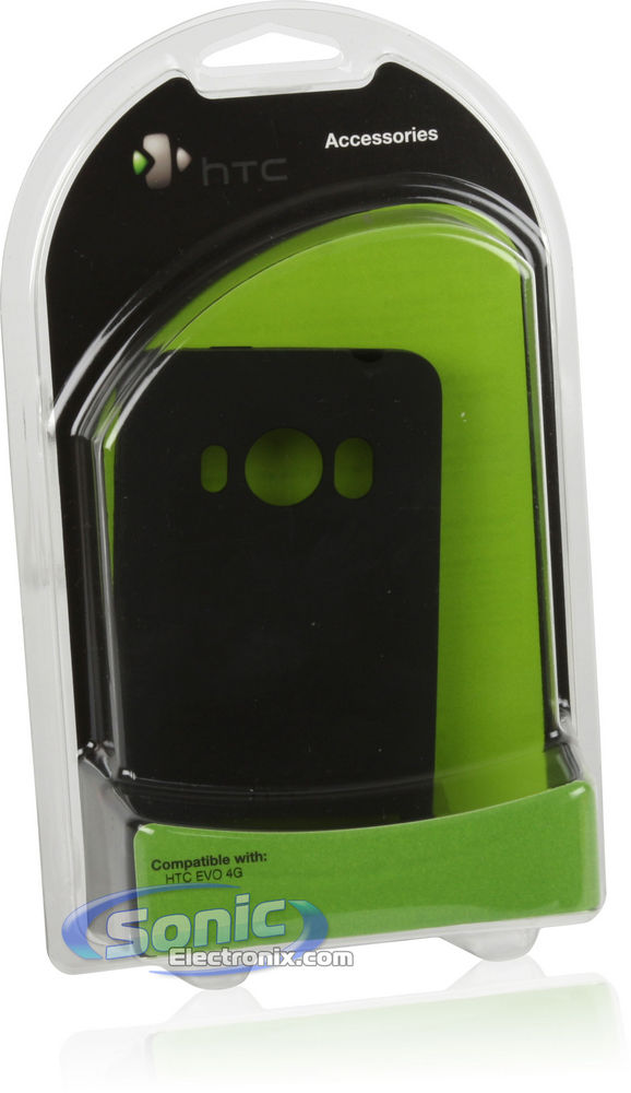 Black Silicone Skin Cover for HTC EVO 4G Image 4