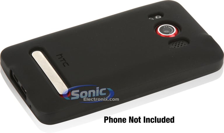 Black Silicone Skin Cover for HTC EVO 4G Image 2