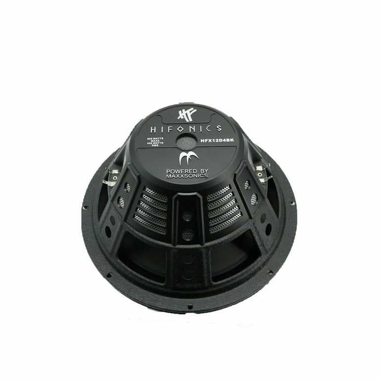 (4-Pack) Hifonics HFX12D4BK Subwoofers Image 3