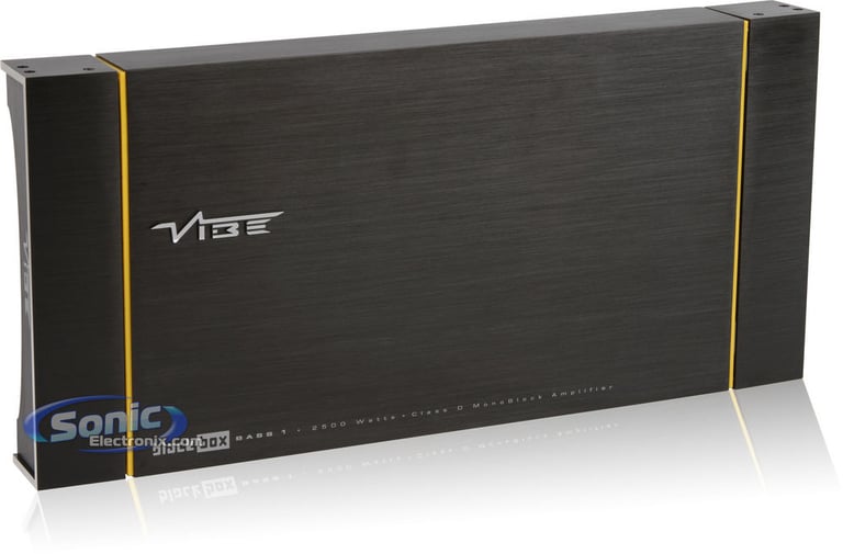 VIBE Audio Black Box Bass 1 V1 (BlackBB1-V1) R/B Image 2