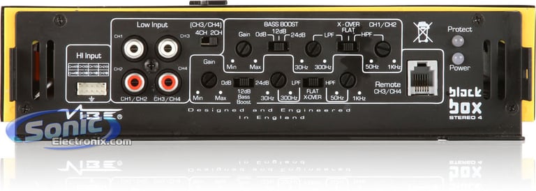VIBE Audio Black Box Stereo 4 V1 (BlackBS4-V1) Image 3